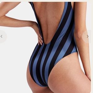 NWT Solid & Striped one piece,‎ size xs (extra small) or size 0, 2